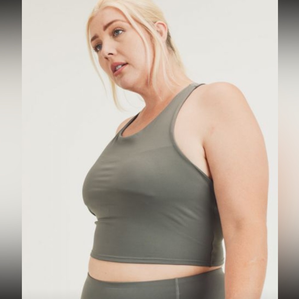 Brand new Sage green sports bra.
